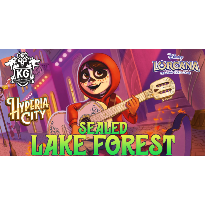 Disney Lorcana 10/29/26 Lake Forest Lorcana Hyperia City Sealed Event Thursday 630 PM