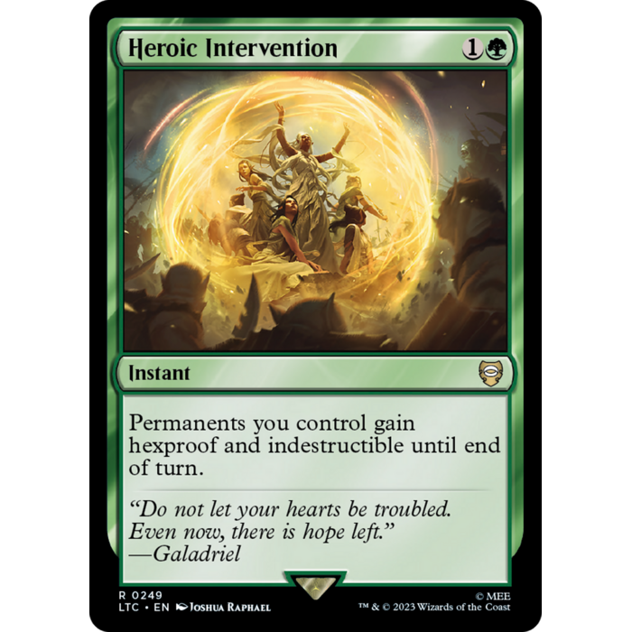 Magic: The Gathering Heroic Intervention (249) Near Mint