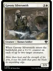 Magic: The Gathering Gavony Silversmith (25) Near Mint