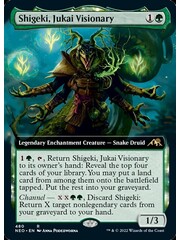 Magic: The Gathering Shigeki, Jukai Visionary (Extended Art) (480) Lightly Played Foil