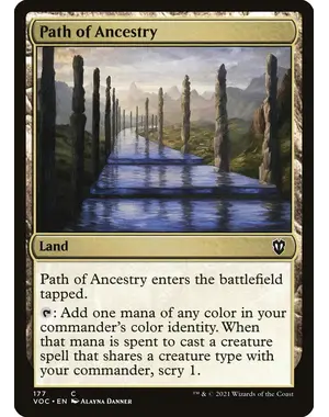 Magic: The Gathering Path of Ancestry (177) Near Mint