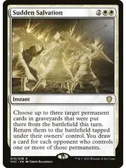 Magic: The Gathering Sudden Salvation (10) Near Mint