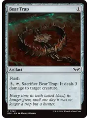 Magic: The Gathering Bear Trap (243) Near Mint