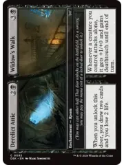Magic: The Gathering Derelict Attic // Widow's Walk (93) Near Mint