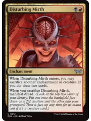 Magic: The Gathering Disturbing Mirth (212) Near Mint