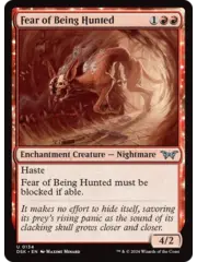Magic: The Gathering Fear of Being Hunted (134) Near Mint
