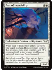 Magic: The Gathering Fear of Immobility (10) Near Mint