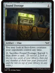 Magic: The Gathering Found Footage (246) Near Mint