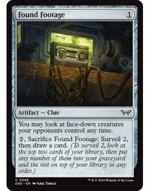 Magic: The Gathering Found Footage (246) Near Mint