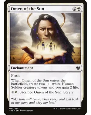 Magic: The Gathering Omen of the Sun (30) Near Mint