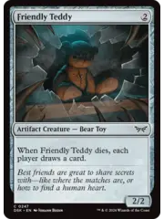 Magic: The Gathering Friendly Teddy (247) Near Mint