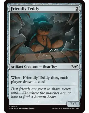 Magic: The Gathering Friendly Teddy (247) Near Mint