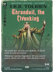 Magic: The Gathering Thranduil, the Elvenking (Borderless) (246) Near Mint