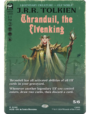 Magic: The Gathering Thranduil, the Elvenking (Borderless) (246) Near Mint