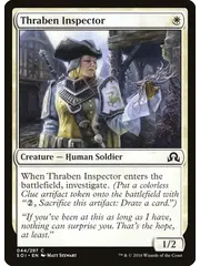 Magic: The Gathering Thraben Inspector (44) Near Mint