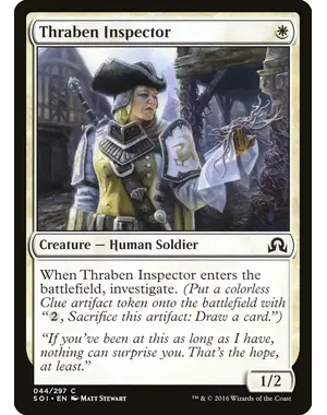 Magic: The Gathering Thraben Inspector (44) Near Mint