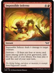 Magic: The Gathering Impossible Inferno (140) Near Mint