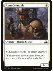 Magic: The Gathering Stern Constable (39) Near Mint