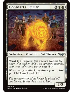 Magic: The Gathering Lionheart Glimmer (19) Near Mint