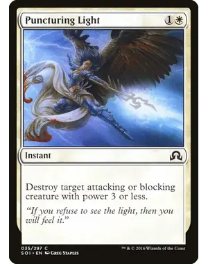 Magic: The Gathering Puncturing Light (35) Near Mint