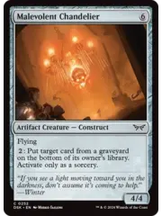 Magic: The Gathering Malevolent Chandelier (252) Near Mint