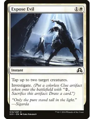 Magic: The Gathering Expose Evil (19) Near Mint