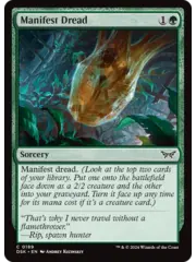 Magic: The Gathering Manifest Dread (189) Near Mint