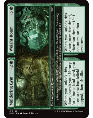 Magic: The Gathering Moldering Gym // Weight Room (190) Near Mint