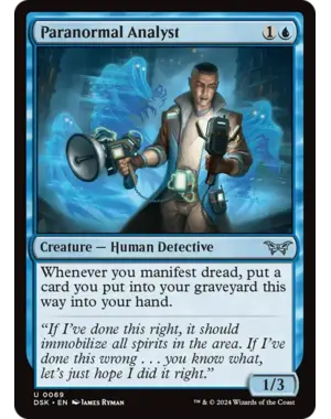Magic: The Gathering Paranormal Analyst (69) Near Mint