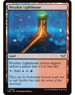 Magic: The Gathering Peculiar Lighthouse (265) Near Mint