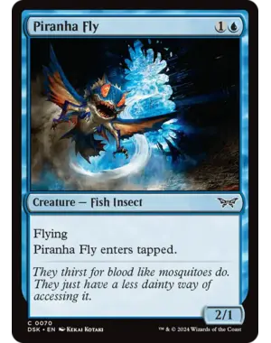 Magic: The Gathering Piranha Fly (70) Near Mint