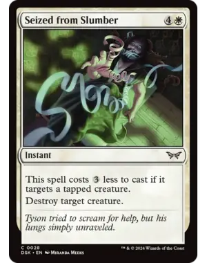 Magic: The Gathering Seized from Slumber (28) Near Mint