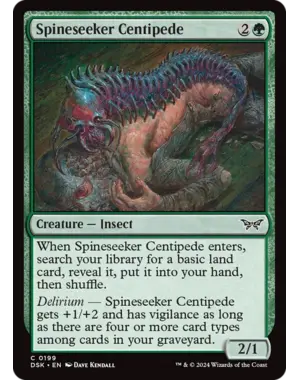Magic: The Gathering Spineseeker Centipede (199) Near Mint