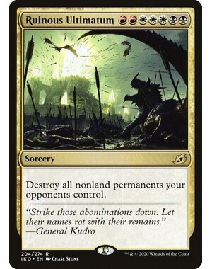 Magic: The Gathering Ruinous Ultimatum (204) Near Mint Foil