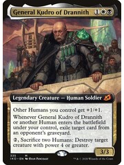 Magic: The Gathering General Kudro of Drannith (Extended Art) (335) Near Mint Foil