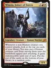 Magic: The Gathering Winota, Joiner of Forces (216) Near Mint Foil