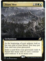 Magic: The Gathering Titans' Nest (Extended Art) (347) Near Mint Foil