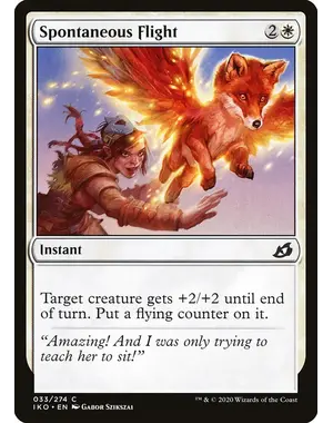 Magic: The Gathering Spontaneous Flight (33) Near Mint