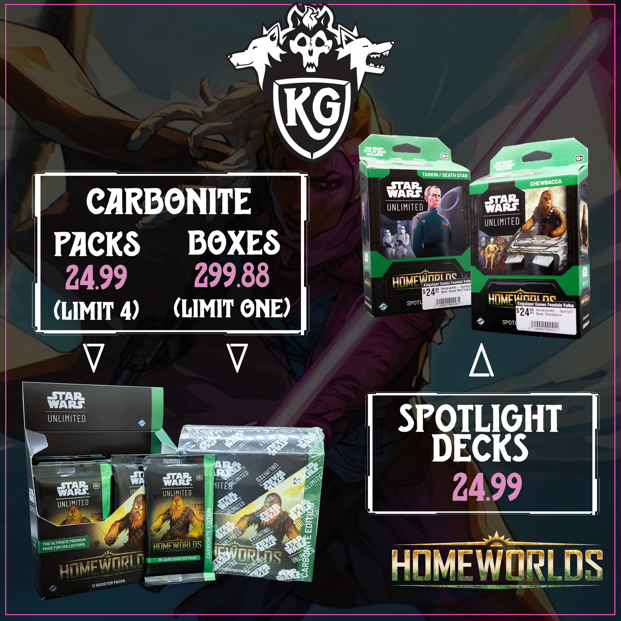 October 9, 2026 in-store release at Kingslayer Games