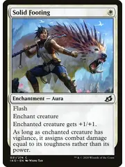 Magic: The Gathering Solid Footing (31) Near Mint