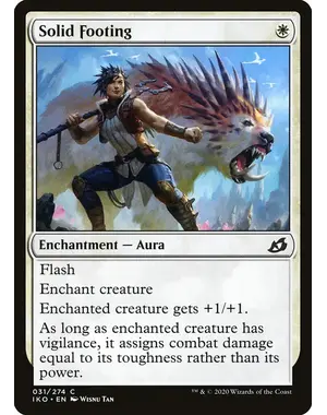 Magic: The Gathering Solid Footing (31) Near Mint
