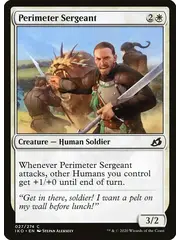Magic: The Gathering Perimeter Sergeant (27) Near Mint