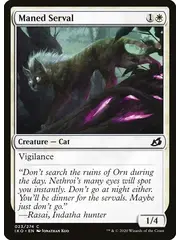 Magic: The Gathering Maned Serval (23) Near Mint
