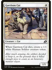 Magic: The Gathering Garrison Cat (14) Near Mint