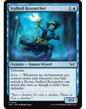 Magic: The Gathering Stalked Researcher (73) Near Mint