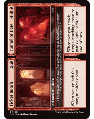 Magic: The Gathering Ticket Booth // Tunnel of Hate (158) Near Mint