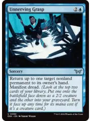Magic: The Gathering Unnerving Grasp (80) Near Mint