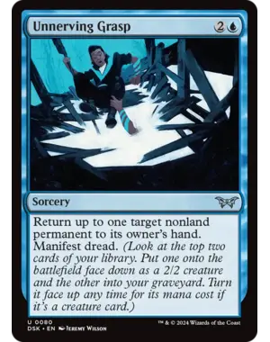 Magic: The Gathering Unnerving Grasp (80) Near Mint