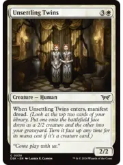 Magic: The Gathering Unsettling Twins (38) Near Mint