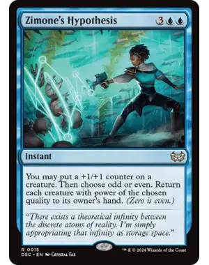 Magic: The Gathering Zimone's Hypothesis (15) Near Mint